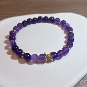 Natural Amethyst bracelet